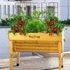 VEGTRUG 'verhoogde Houten Kweekbak' 100 X 46 X 80 Cm -Kleuren Tuin Verkoopwinkel 8970158178334
